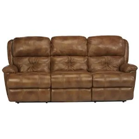 Comfortable Power Reclining Sofa for Casual Family Room Decor